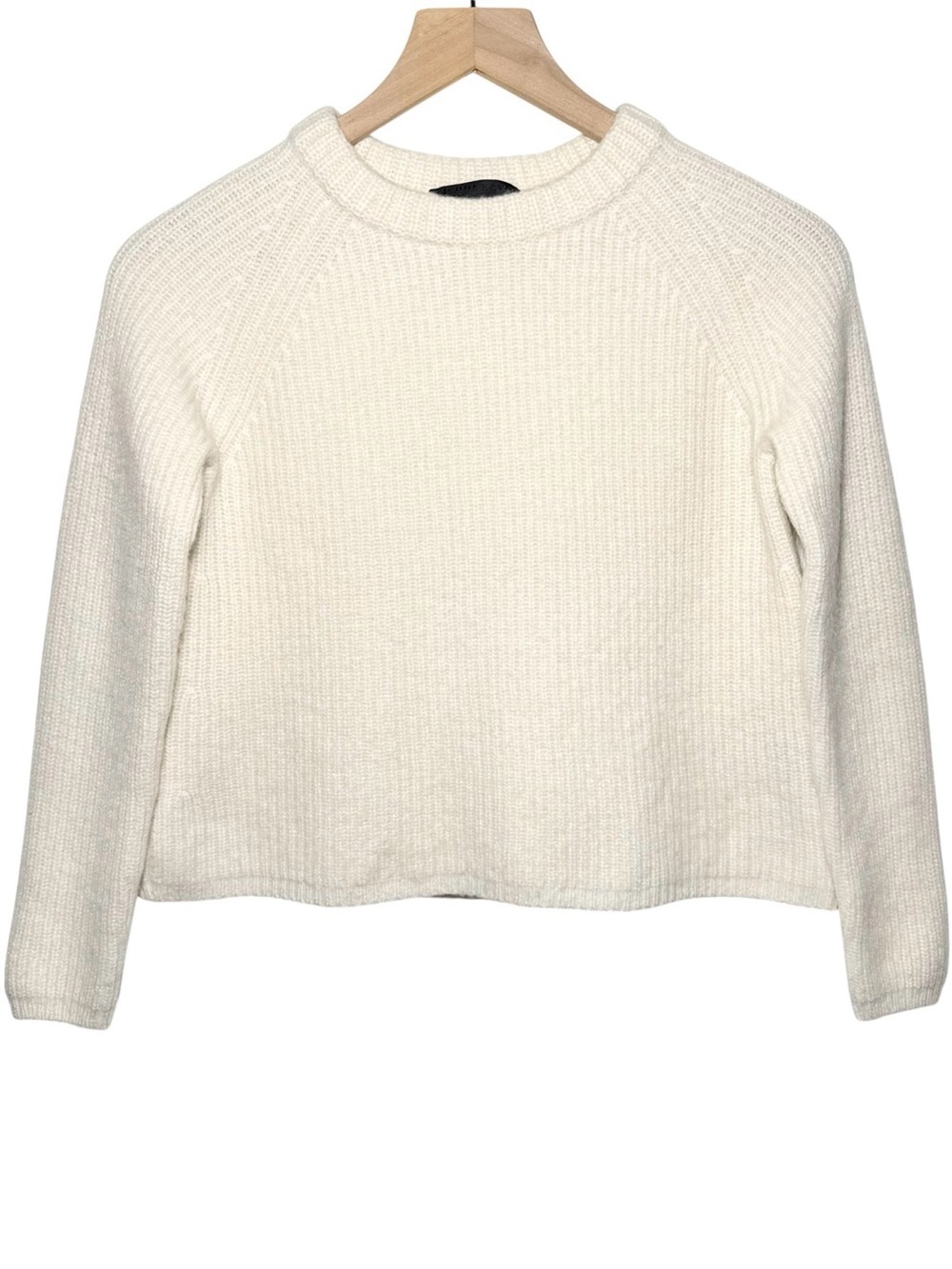 Jenni Kayne Cashmere Fisherman Sweater in Ivory